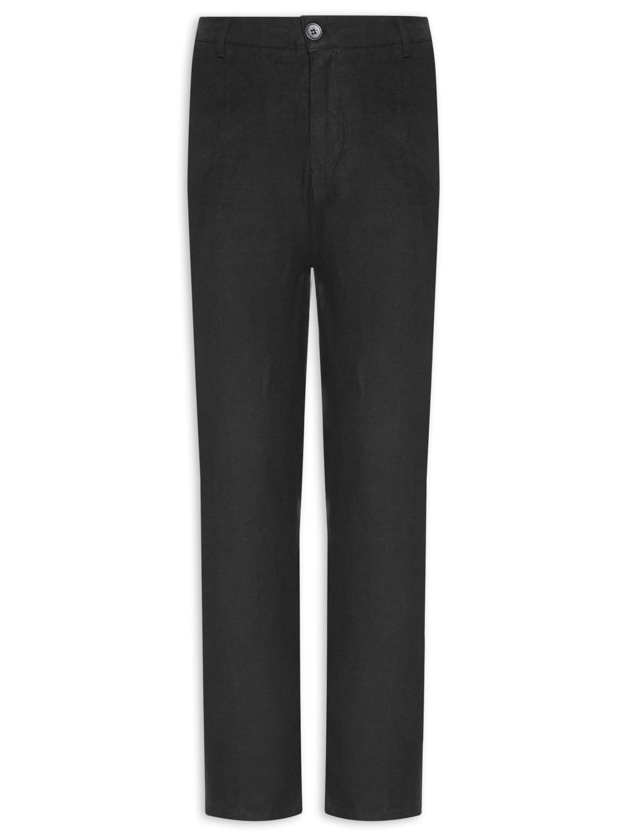 Calça Masculina Alfaiataria New Linen Classic - Preto