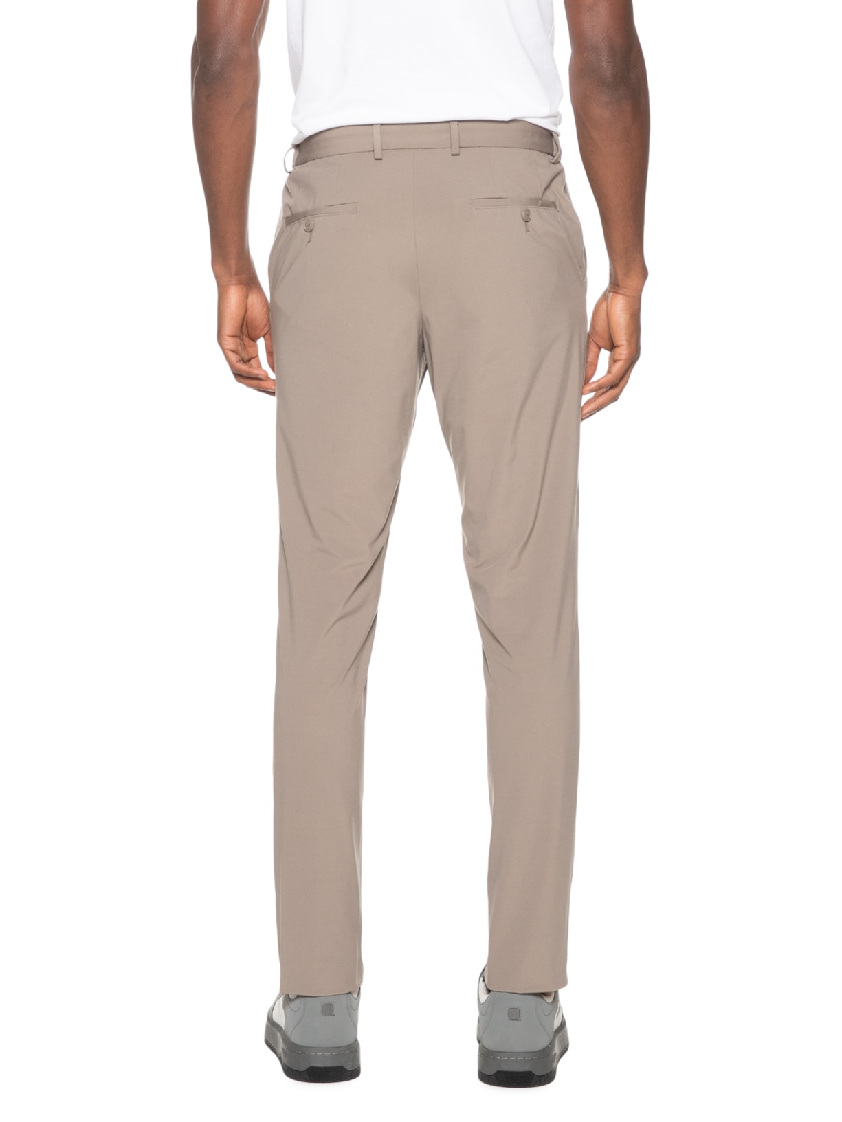 Calça Masculina Alfaiataria P Genius Bege Boss