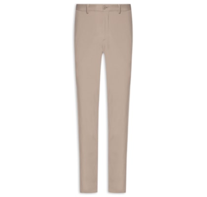 Calça Masculina Alfaiataria P Genius - Bege
