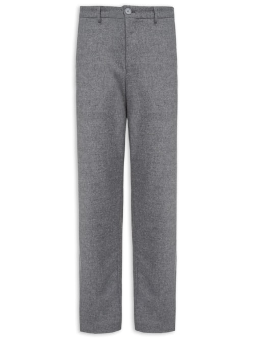 Calça Masculina Alfaiataria P-Genius - Cinza