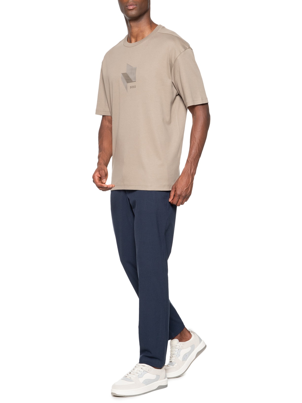 Calça Masculina Alfaiataria P Kane El Azul Boss