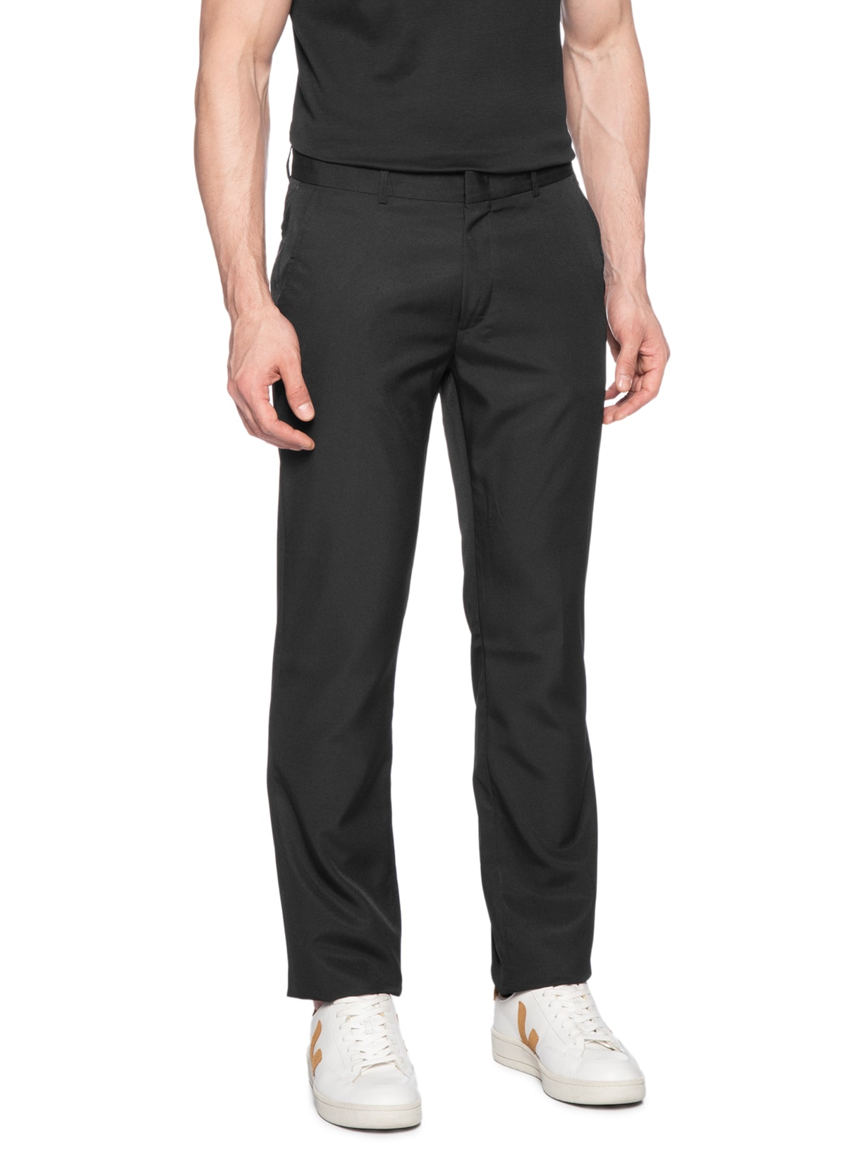 Calça Masculina Alfaiataria Preto '2 Essential