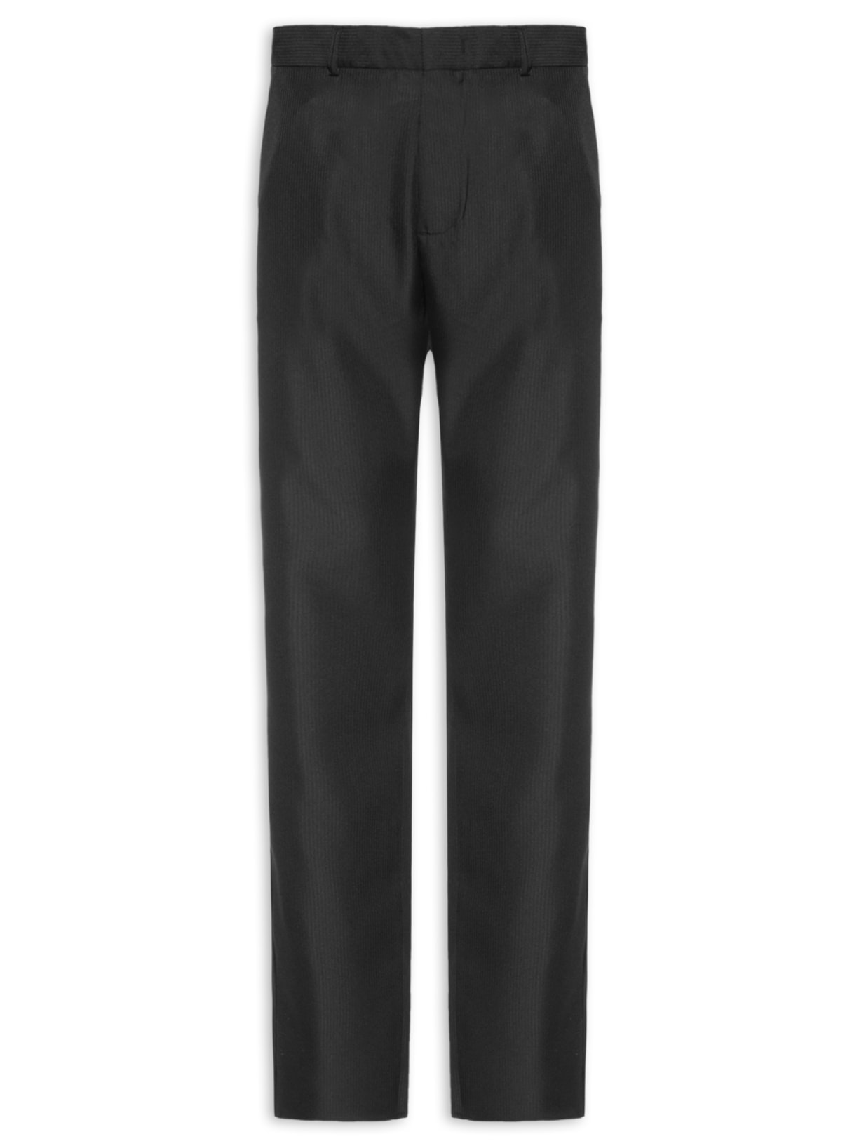 Calça Masculina Alfaiataria Relevo Preto '2 Essential