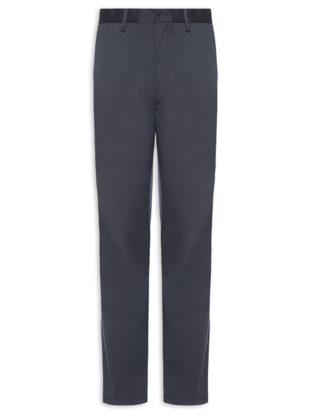 Calça Masculina Alfaiataria Reta Azul '2 Essential