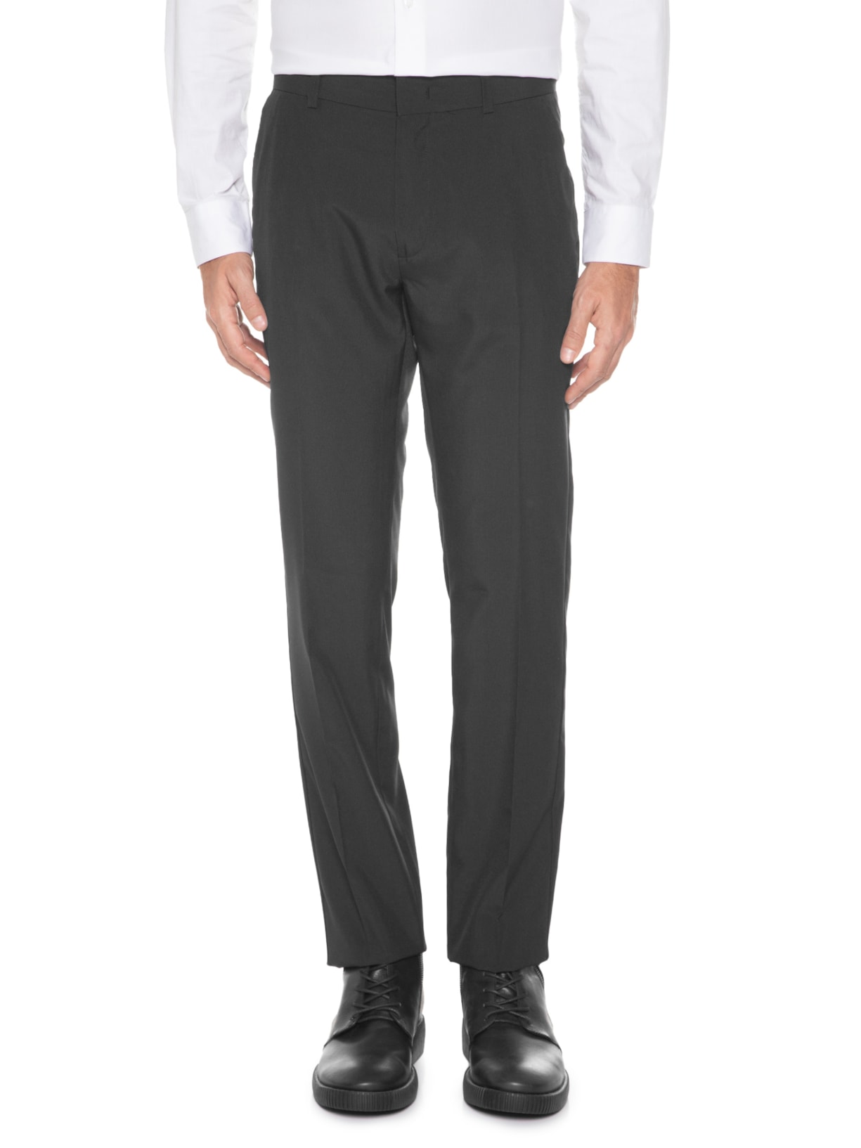 Calça Masculina Alfaiataria Risca Preto '2 Essential