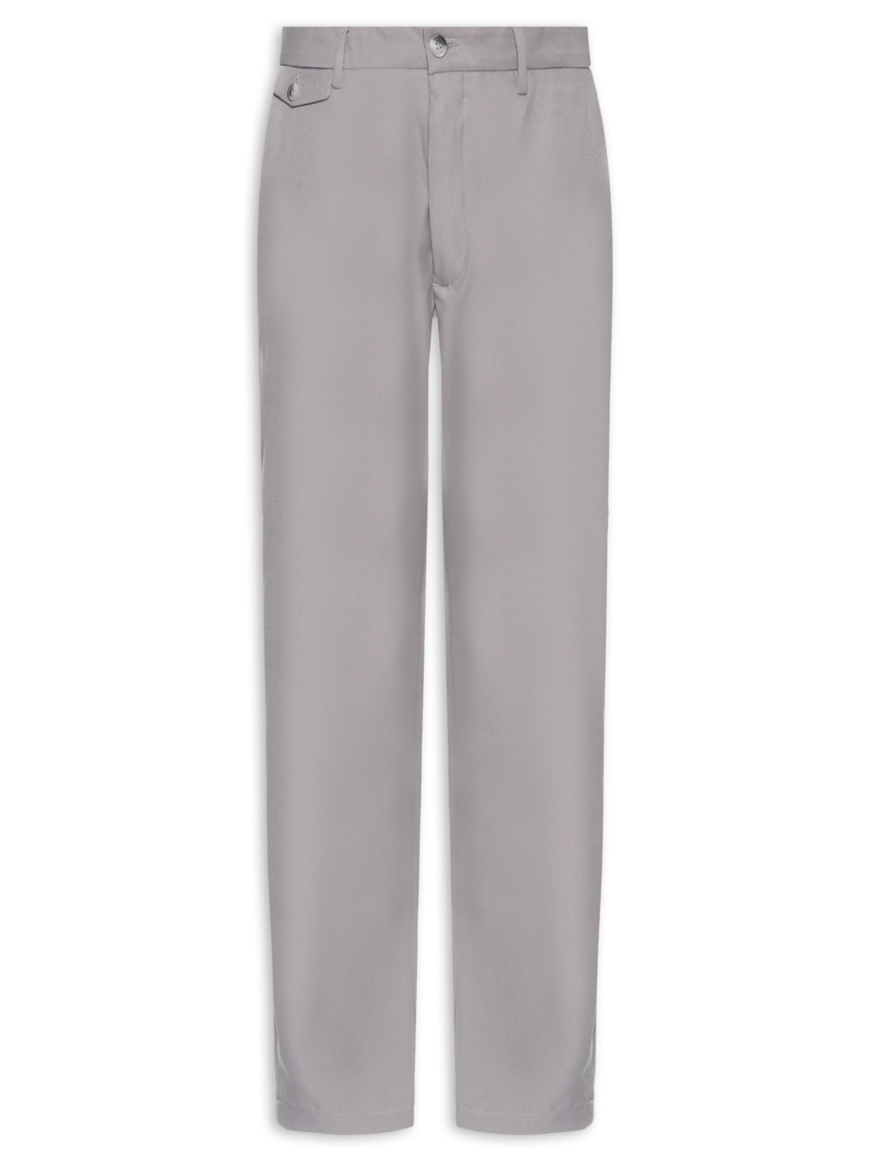 Calça Masculina Alfaiataria Slim - Cinza