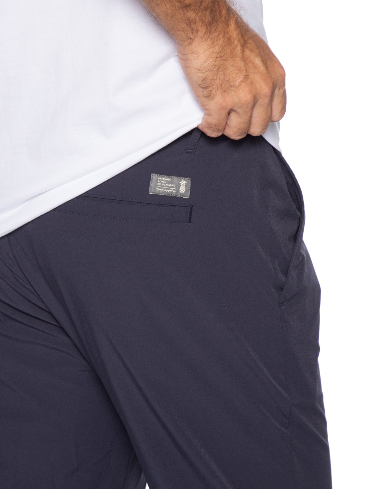 Calça Masculina Alfaiataria Tech Azul Pineapple