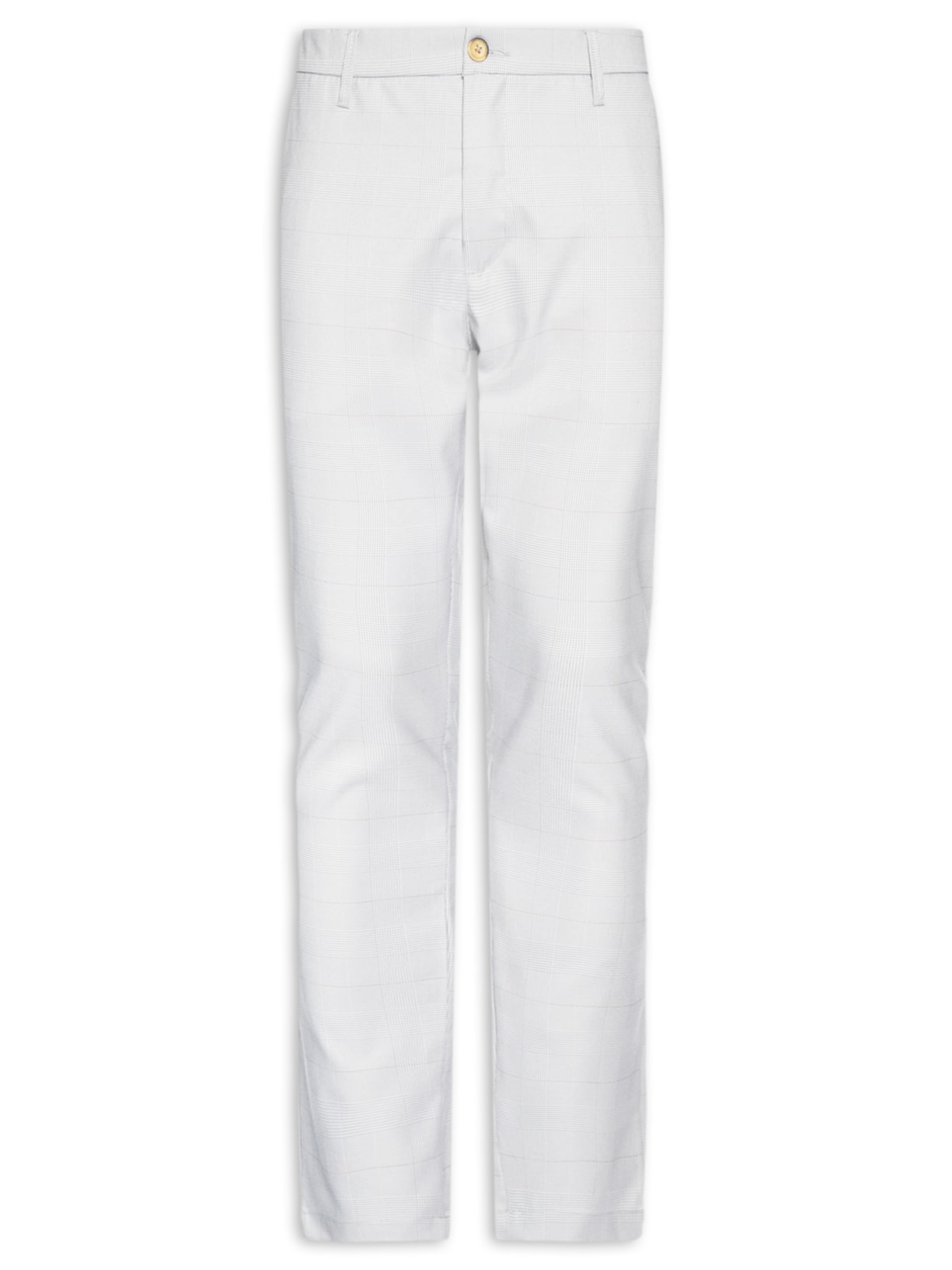 Calça Masculina Alfaitaria Elástico - Cinza