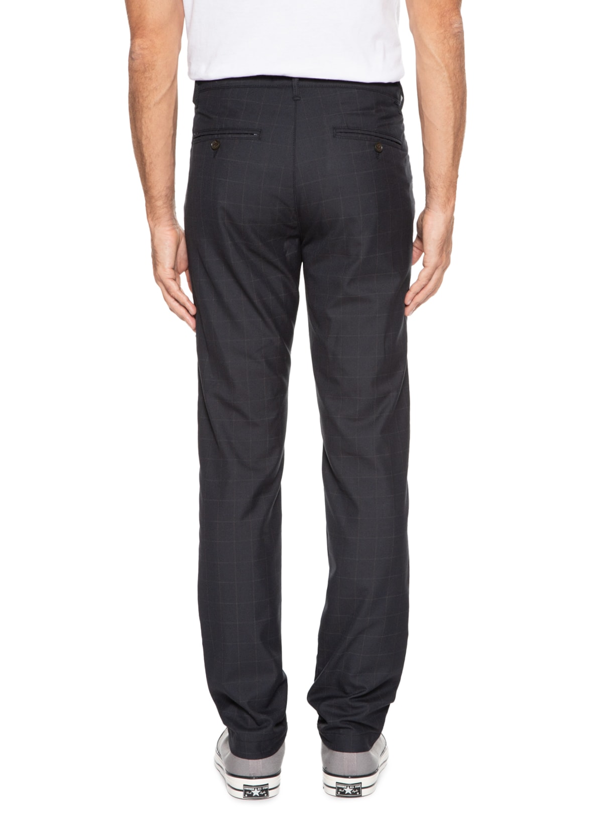 Calça Masculina Alfaitaria London Preto Sergio K