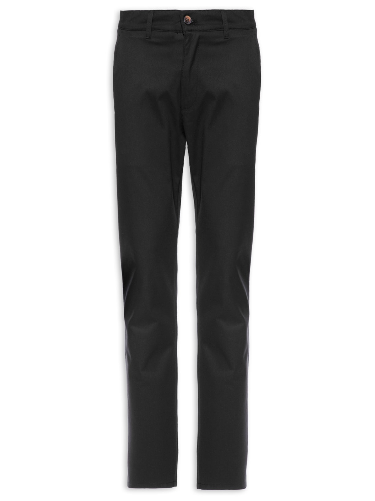 Calça Masculina Algodão Egípcio Reta - Preto