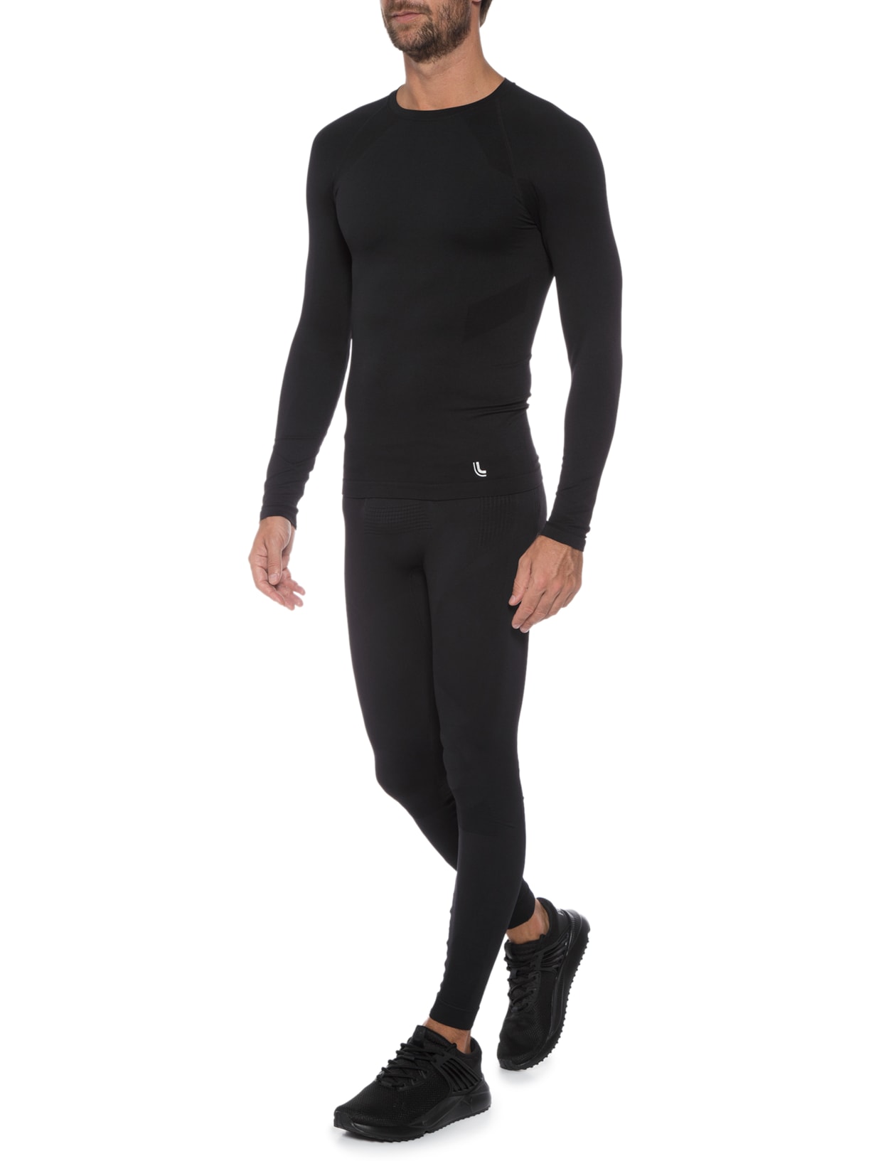 Calça Masculina Am Term. X-Run Preto Lupo