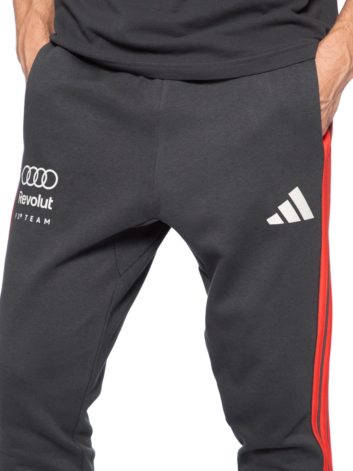 Calça Masculina AU DNA PNT Preto Adidas + Audi