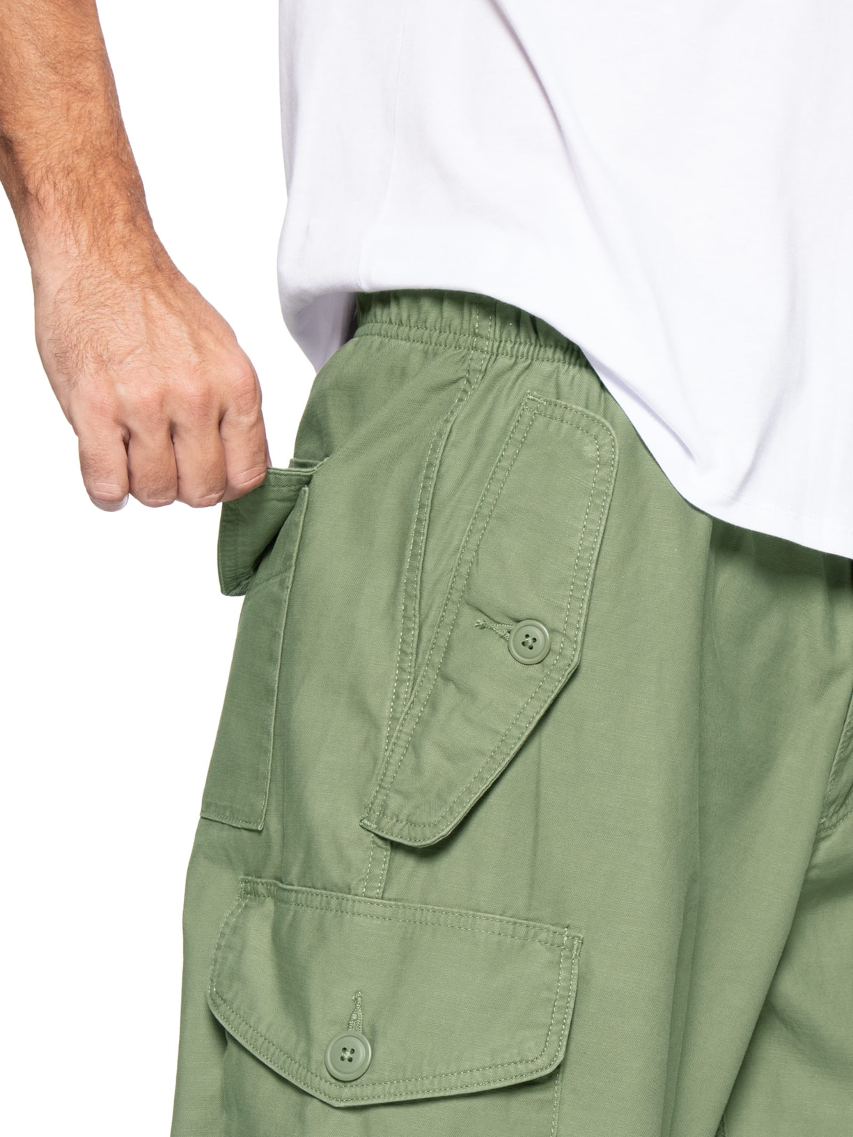 Calça Masculina Baggy Field Cargo Sarja Verde Levi's
