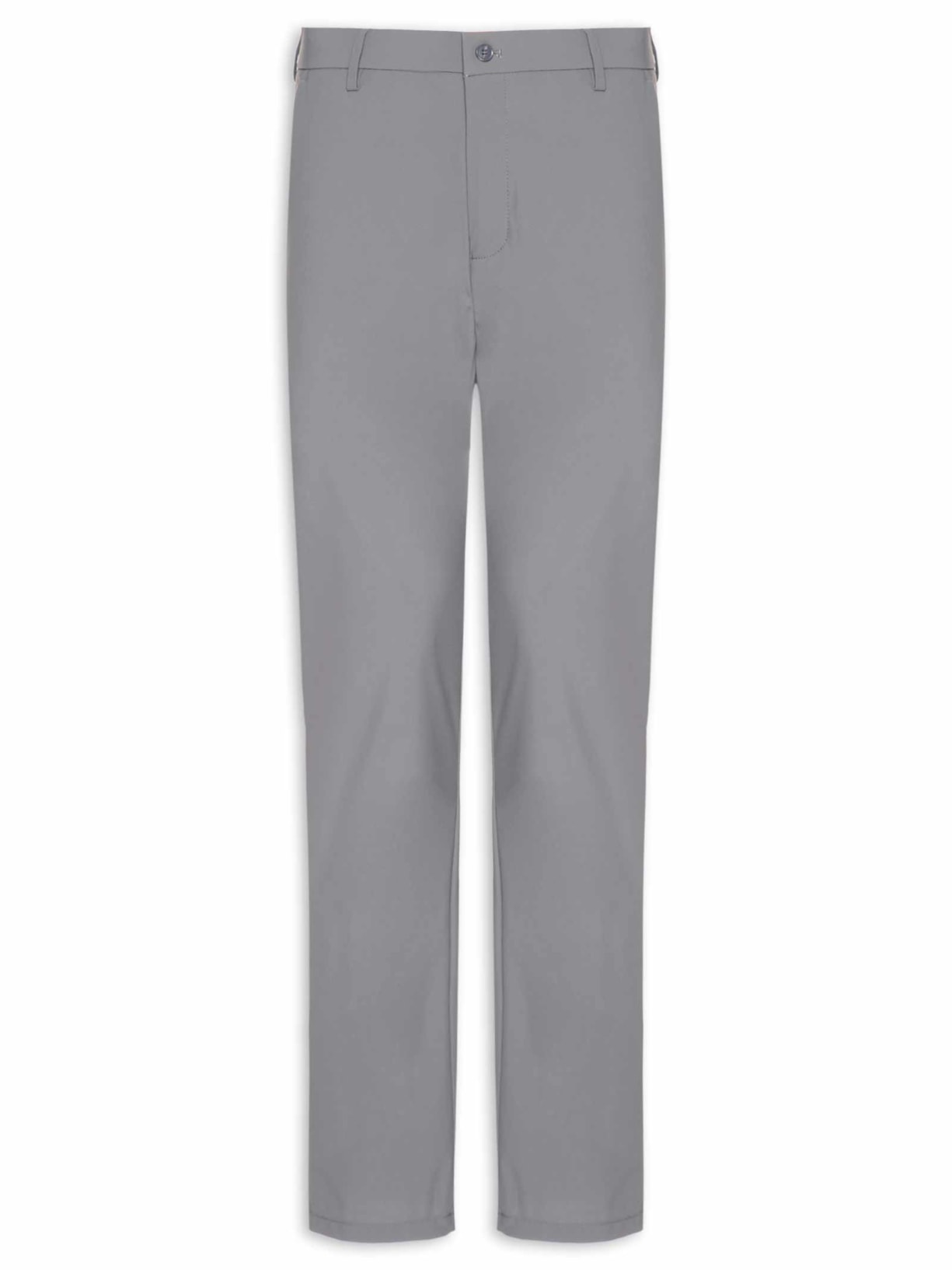 Calça Masculina Básica Alfaiataria Moderna - Cinza