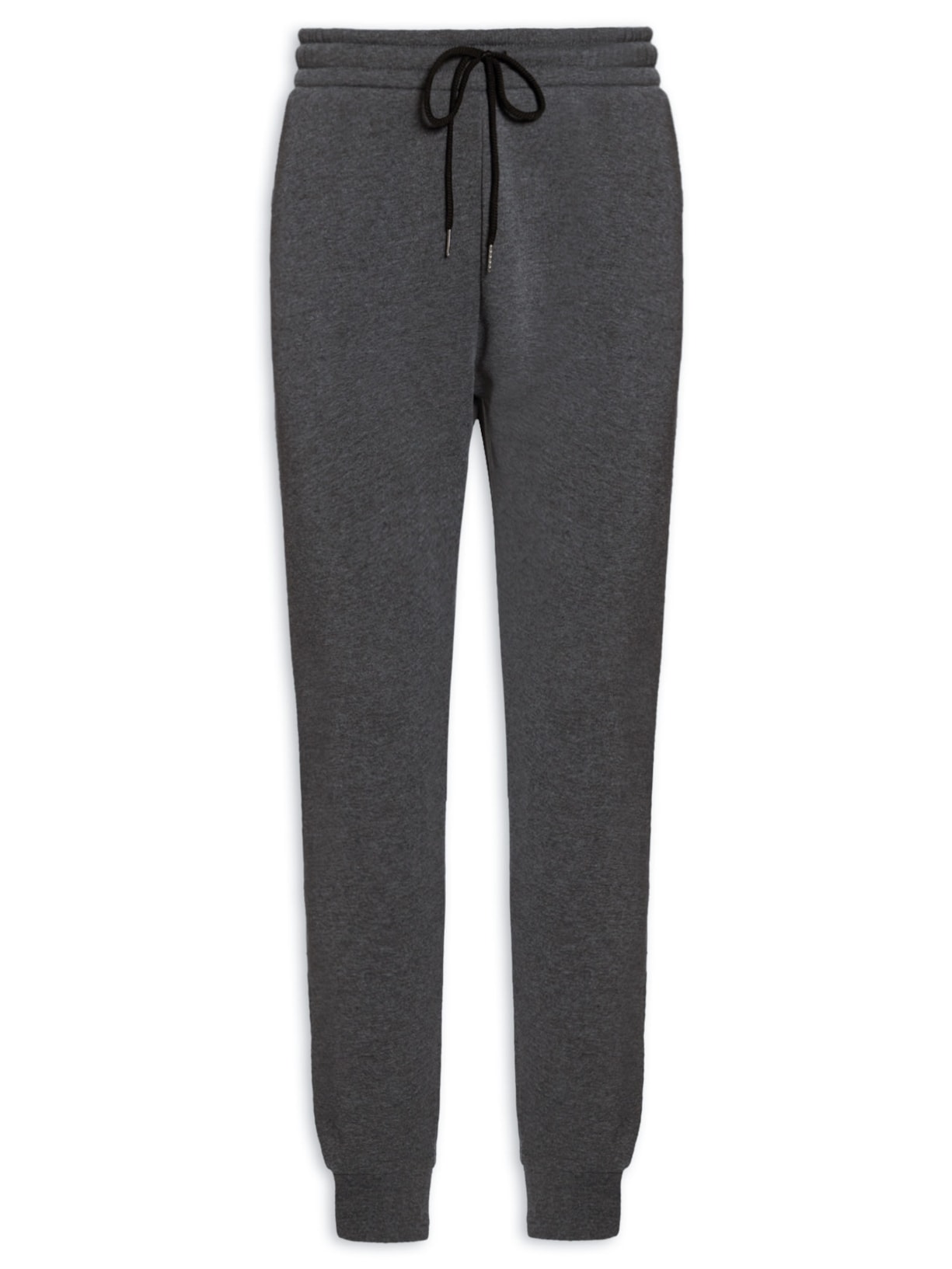 Calça Masculina Básica Moletom - Cinza