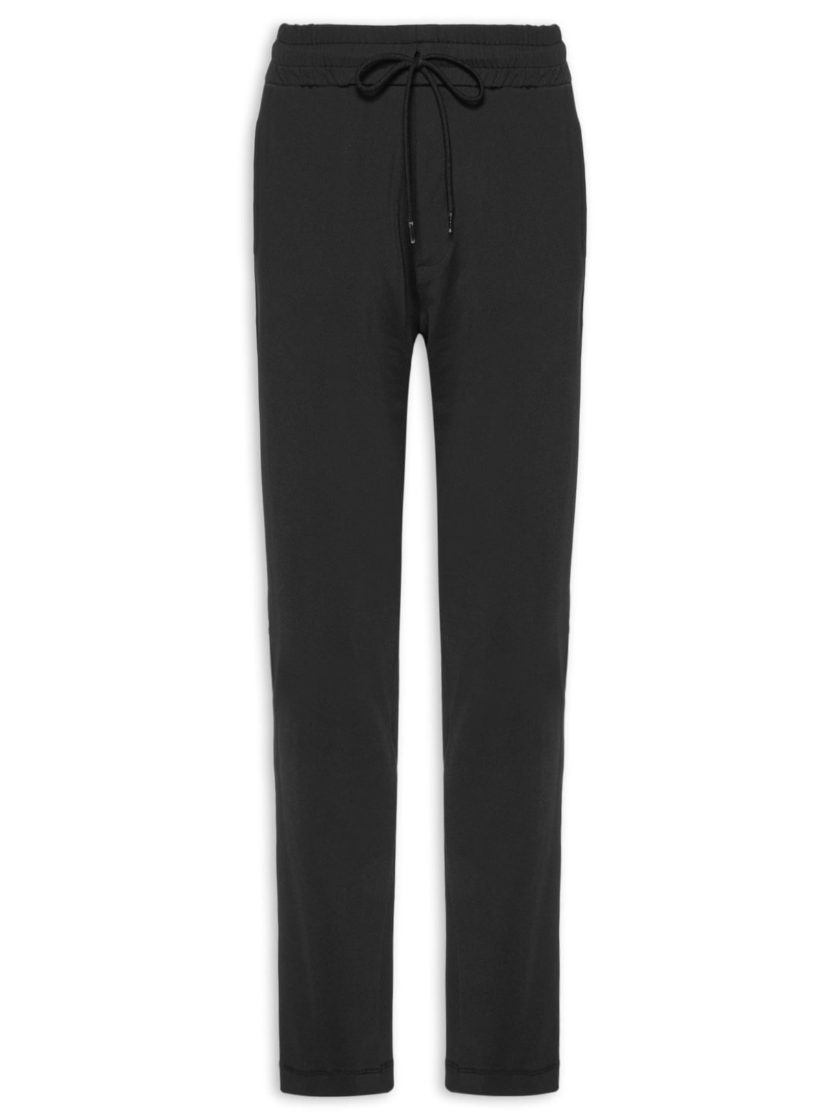 Calça Masculina Básica Slim Preto Basiq Men