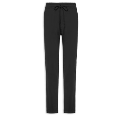 Calça Masculina Básica Slim - Preto
