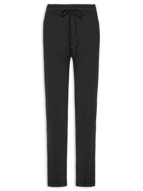 Calça Masculina Básica Slim - Preto