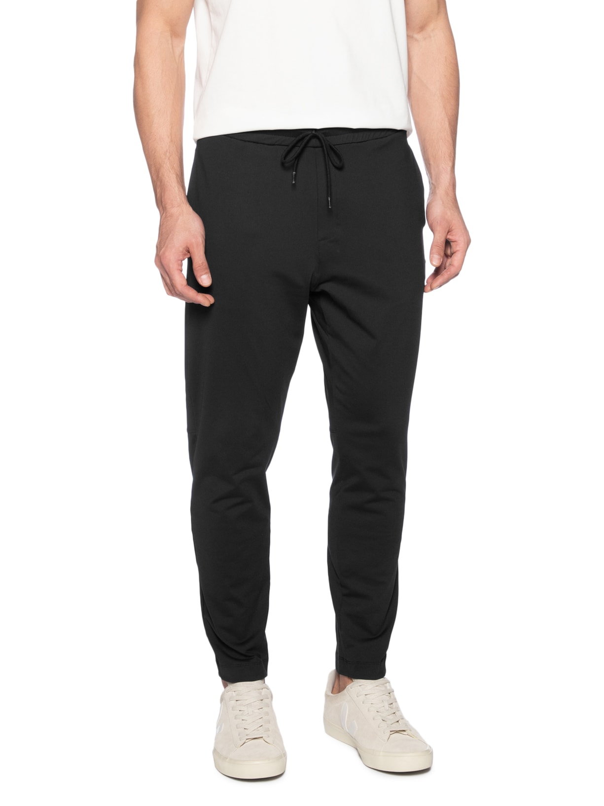 Calça Masculina Básica Slim Preto Basiq Men