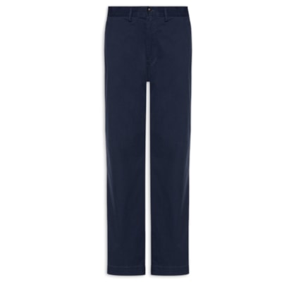 Calça Masculina Bedford Stretch Fit Twill - Azul