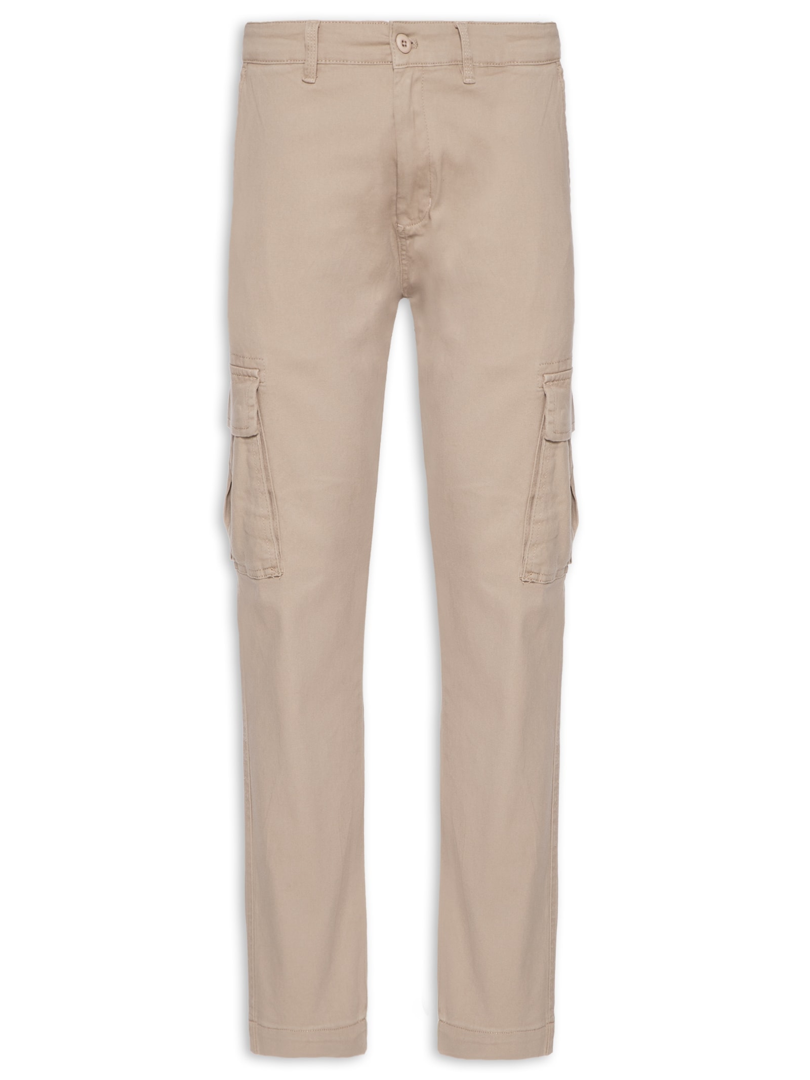Calça Masculina Tech Cargo Relaxed Fit - Jack & Jones - Bege