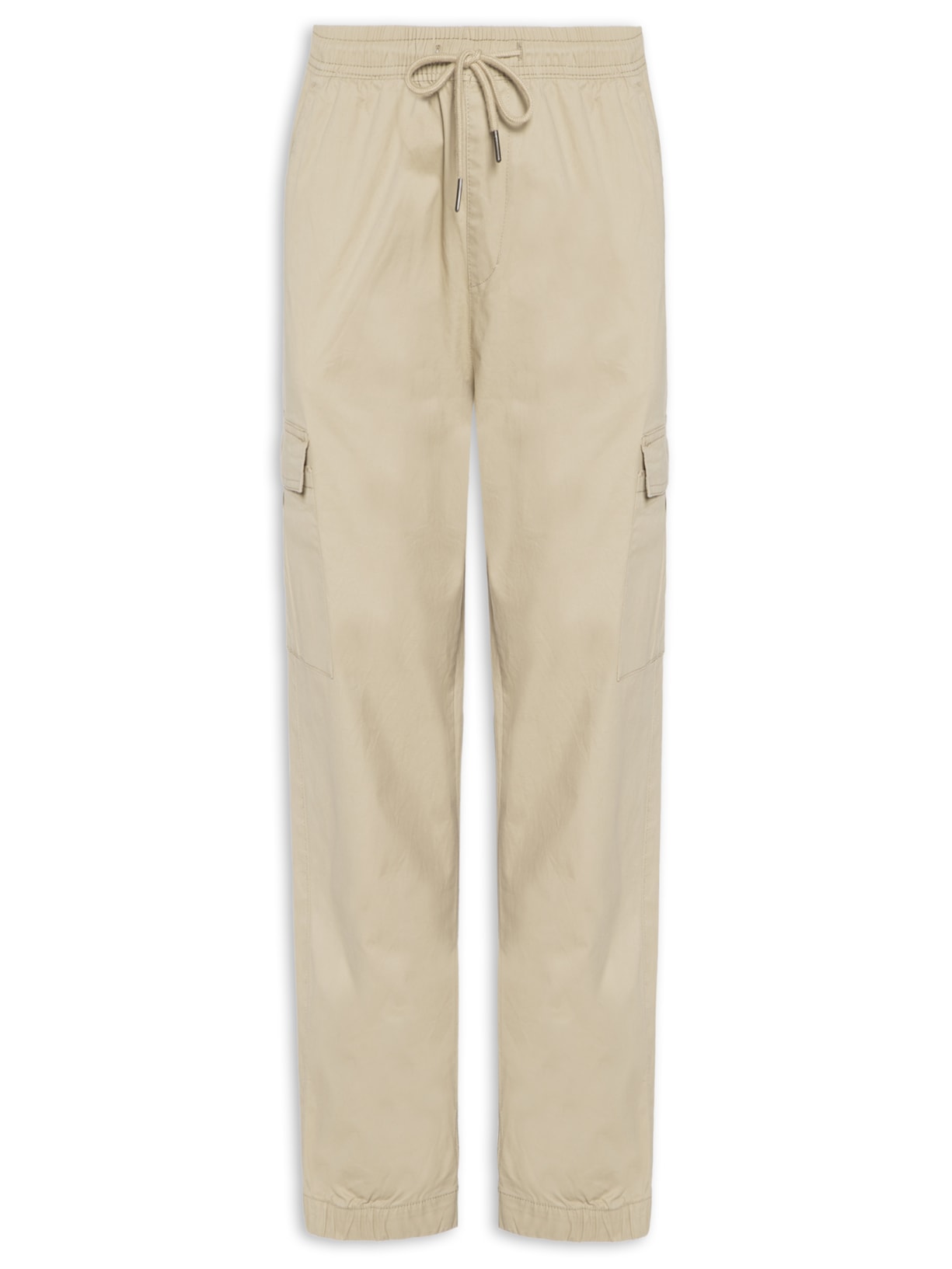 Calça Masculina Bolso Cargo - Bege