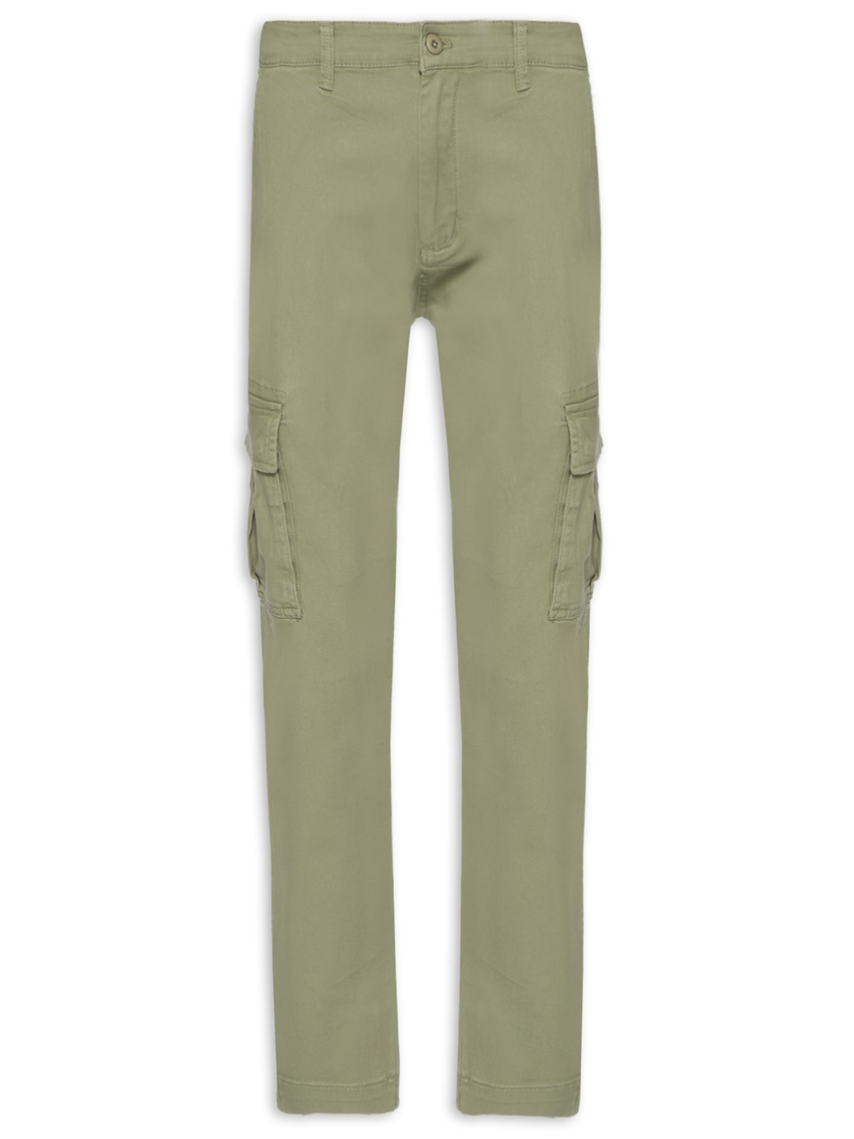 Calça Masculina Bolso Cargo - Verde