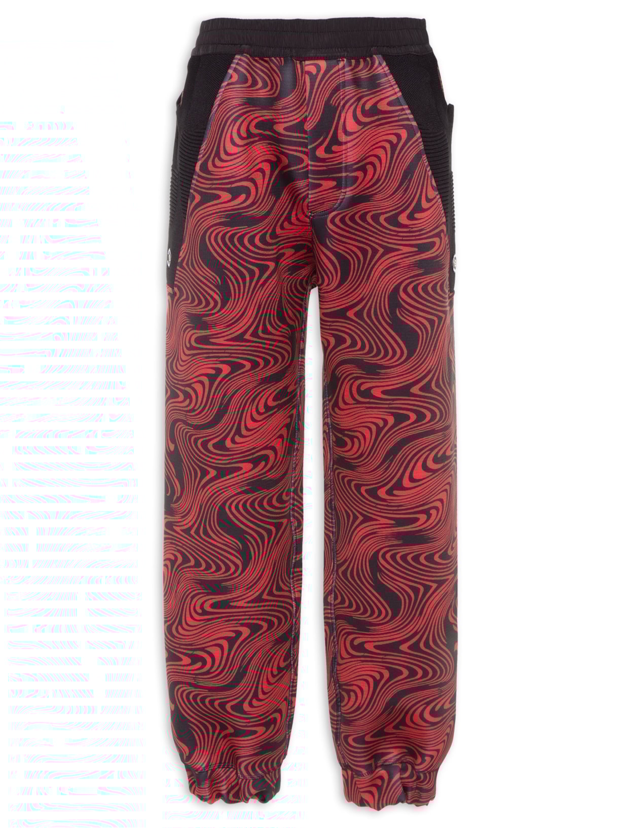 Calça Masculina Bolso Nave - Vermelho