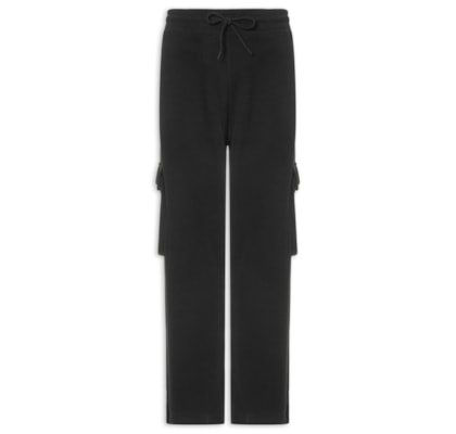 Calça Masculina Cargo Daflony - Preto