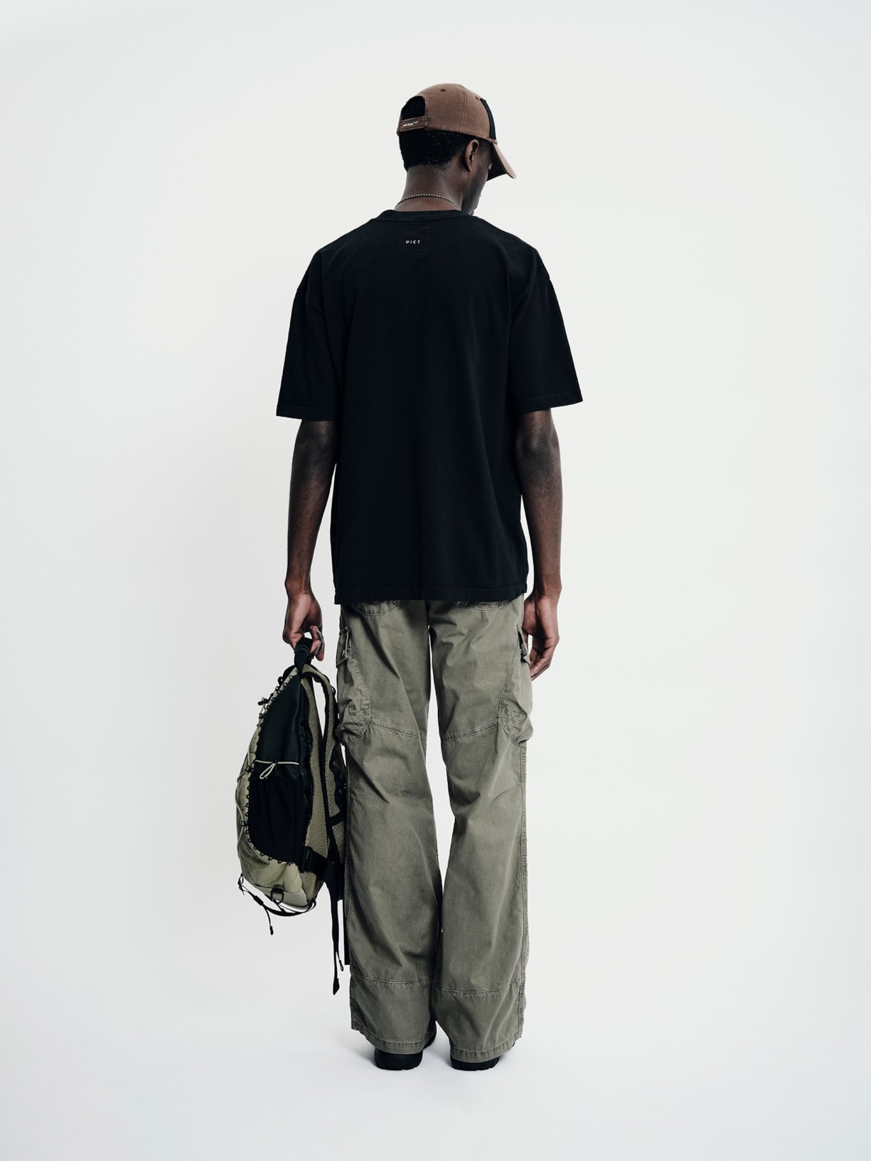 Calça Masculina Cargo Marrom Piet + Oakley