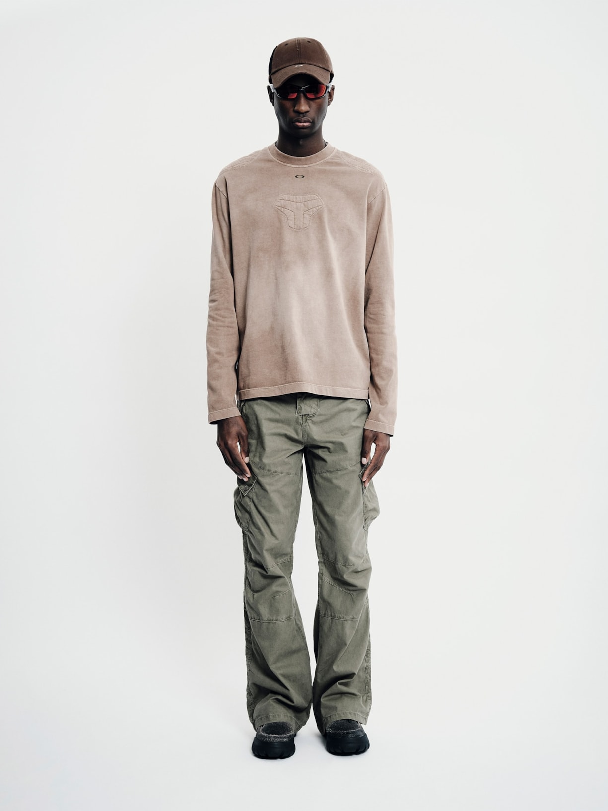 Calça Masculina Cargo Marrom Piet + Oakley