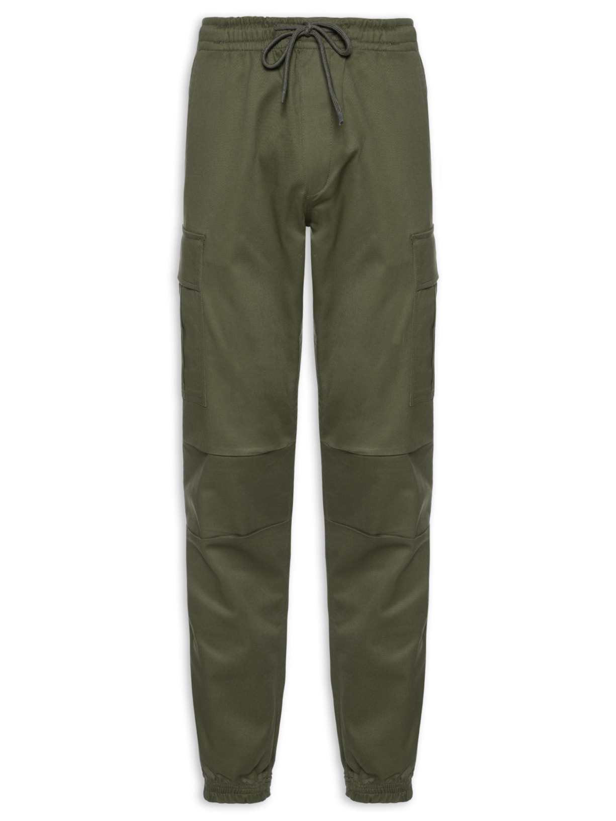 Calça Masculina Cargo Relaxed Fit - Verde