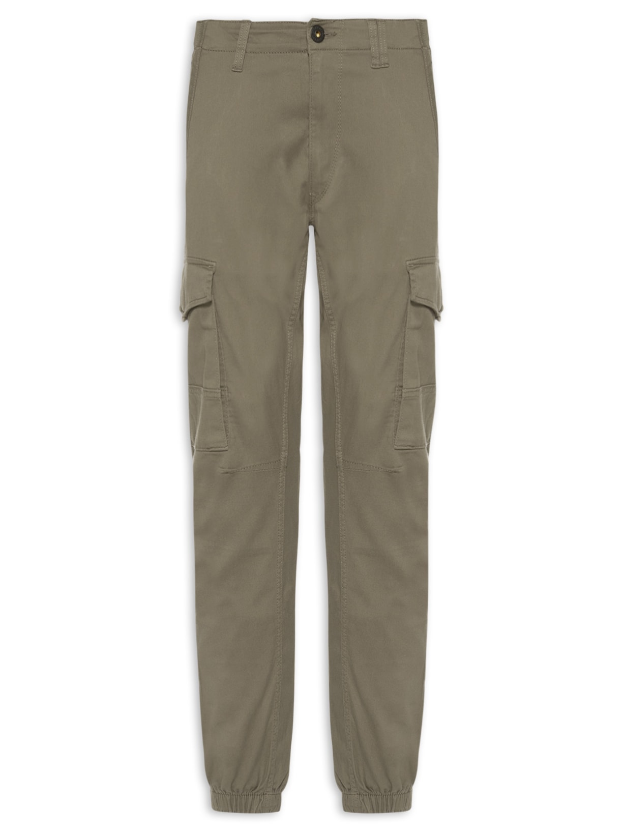 Calça Masculina Cargo Slim Fit - Marrom