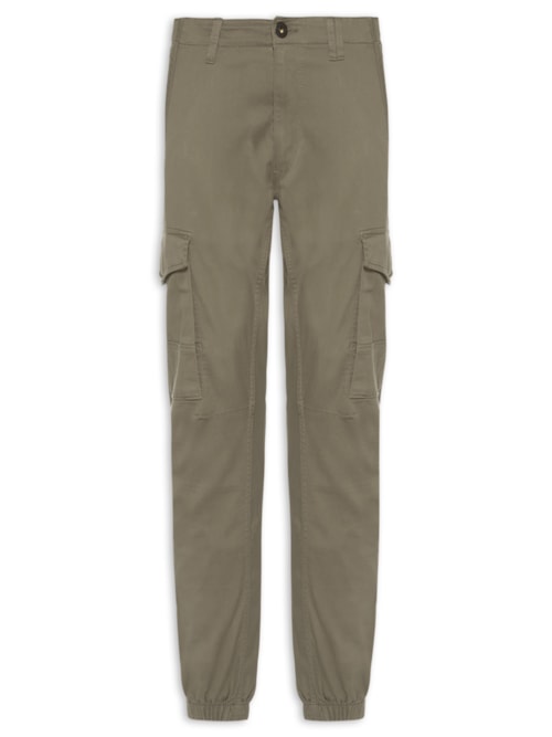 Calça Masculina Cargo Slim Fit - Marrom