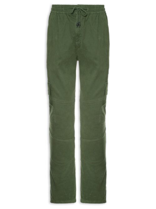 Calça Masculina Cargo - Verde