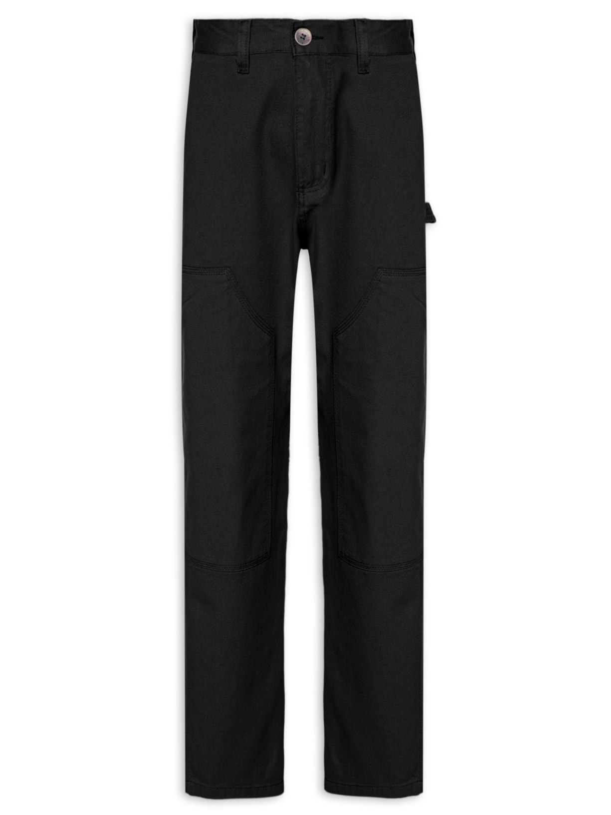 Calça Masculina Carpenter Double Knee - Preto