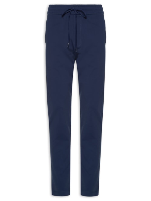 Calça Masculina Casual Básica Slim - Azul