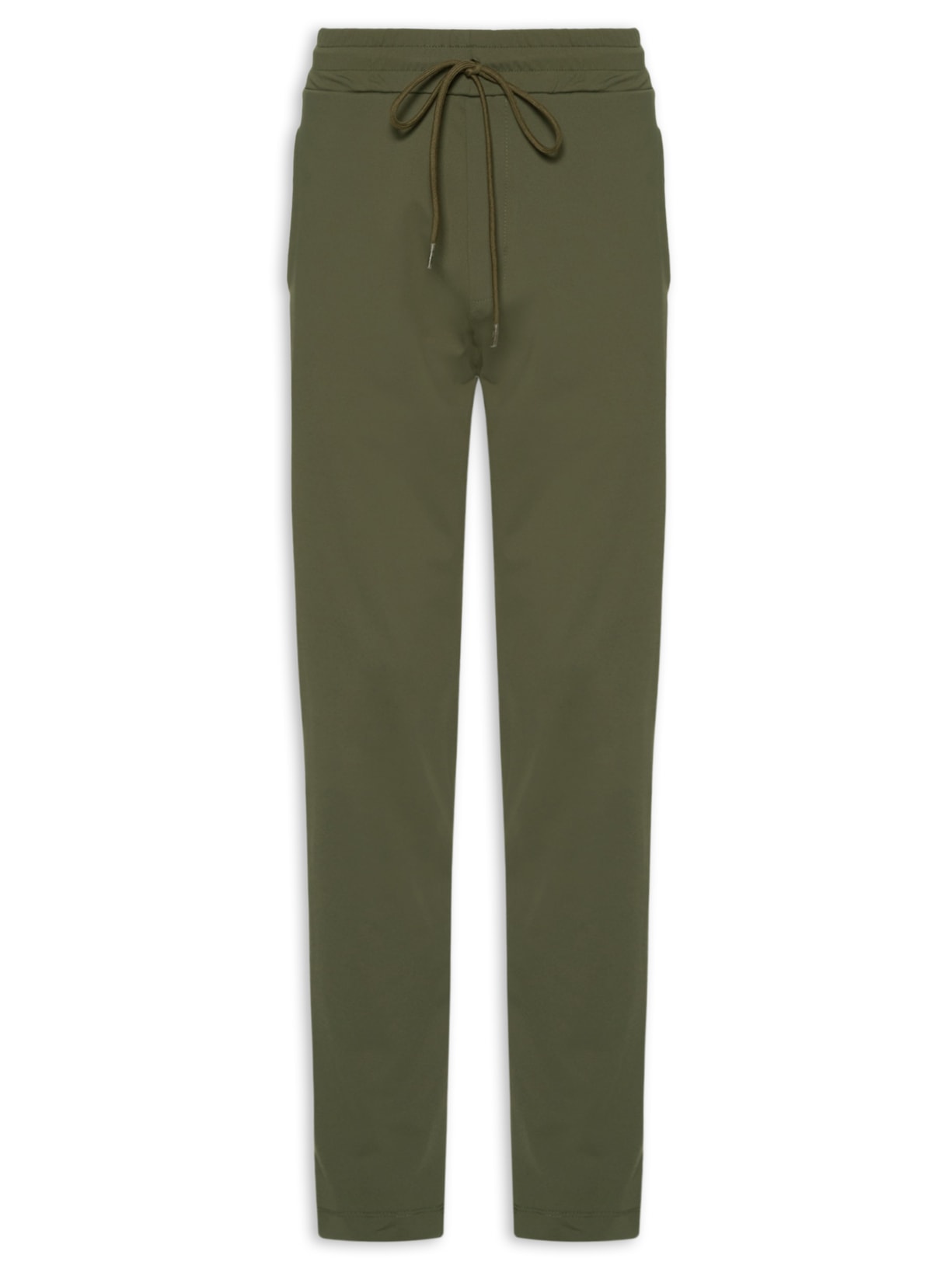 Calça Masculina Casual Básica Slim Verde Basiq Men