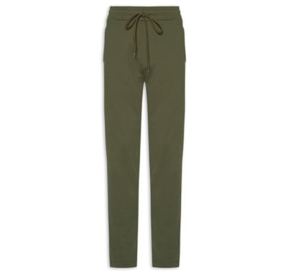 Calça Masculina Casual Básica Slim - Verde