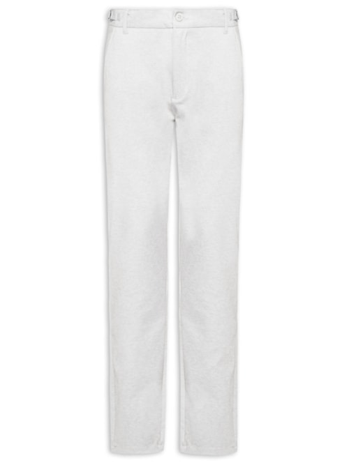 Calça Masculina Casual Cós Ajustável - Cinza