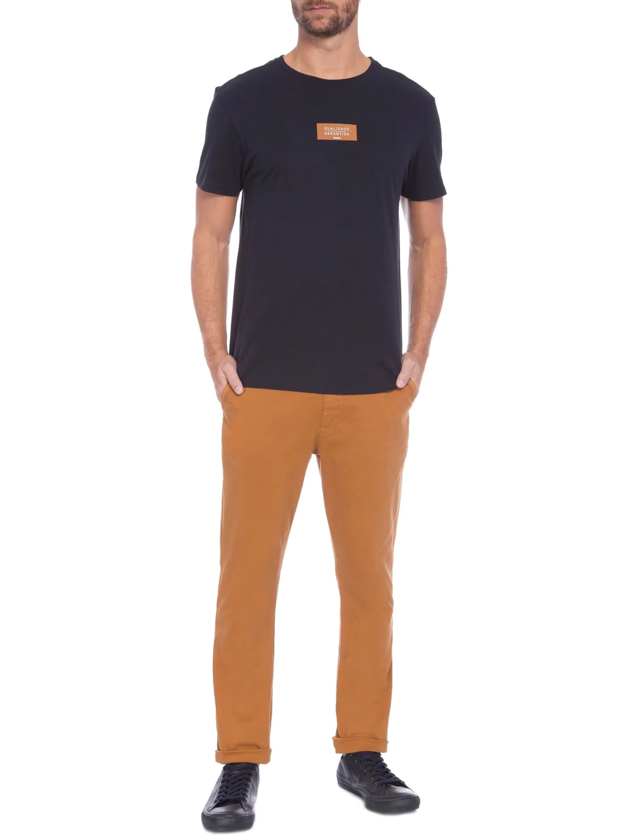 Calça Masculina Casual Iron Marrom Reserva