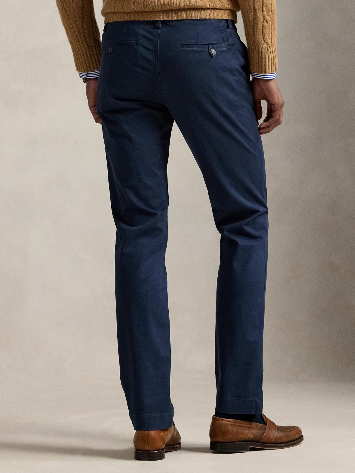 Calça Masculina Casual Slim Fit Bedford Pant Azul Polo Ralph Lauren