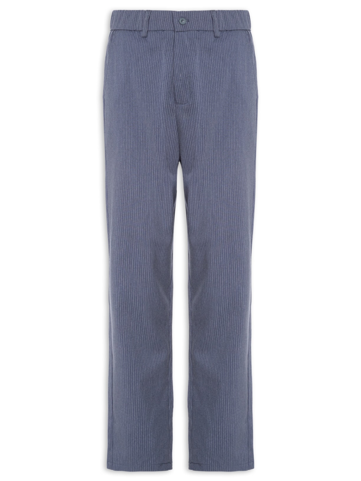 Calça Masculina Casual Work Reta Azul '2 Essential