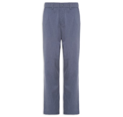 Calça Masculina Casual Work Reta - Azul