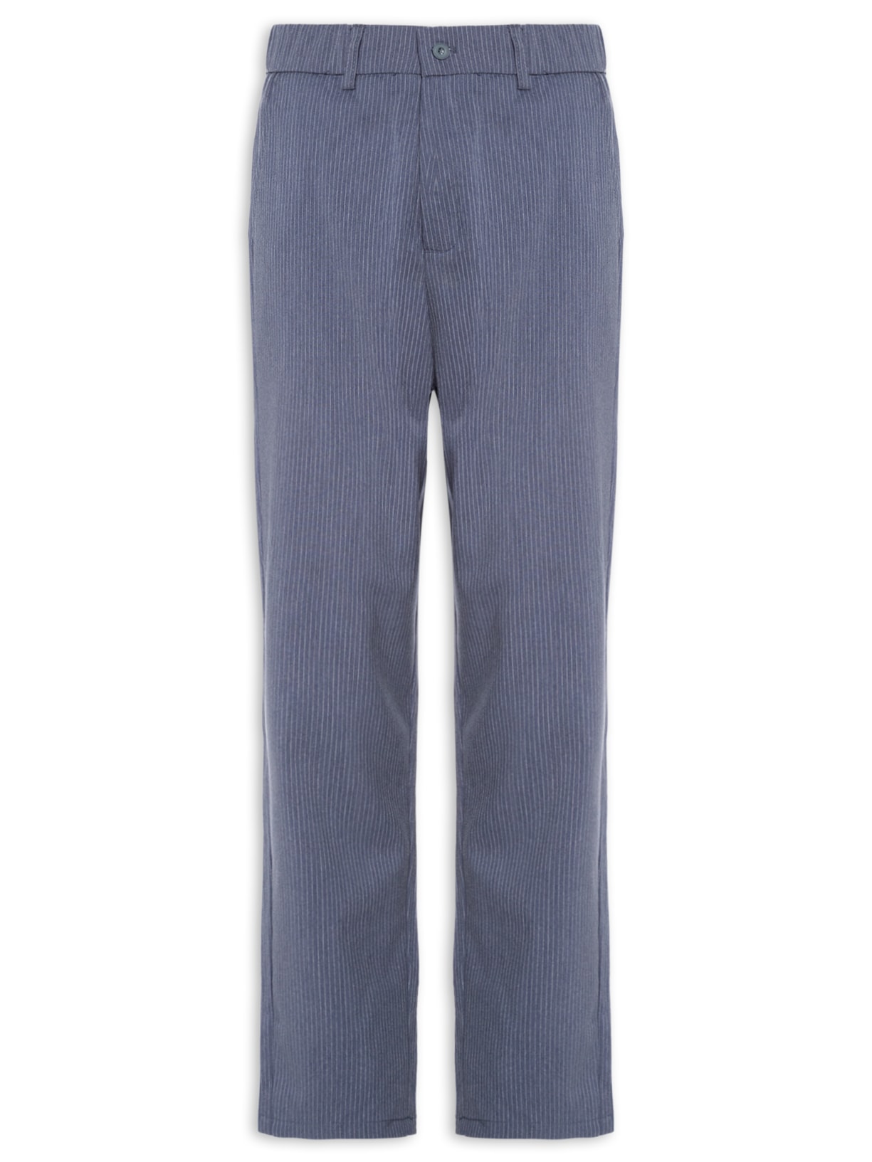 Calça Masculina Casual Work Reta Azul '2 Essential