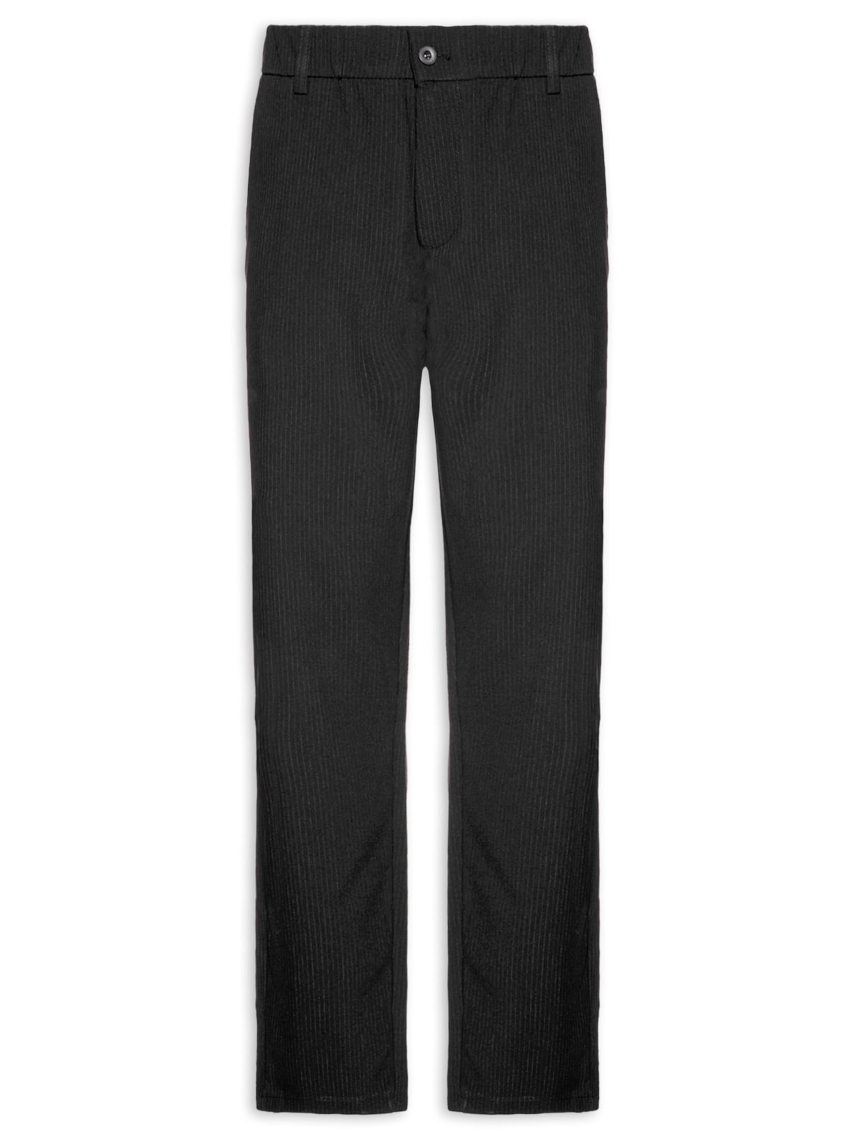 Calça Masculina Casual Work Reta Preto '2 Essential