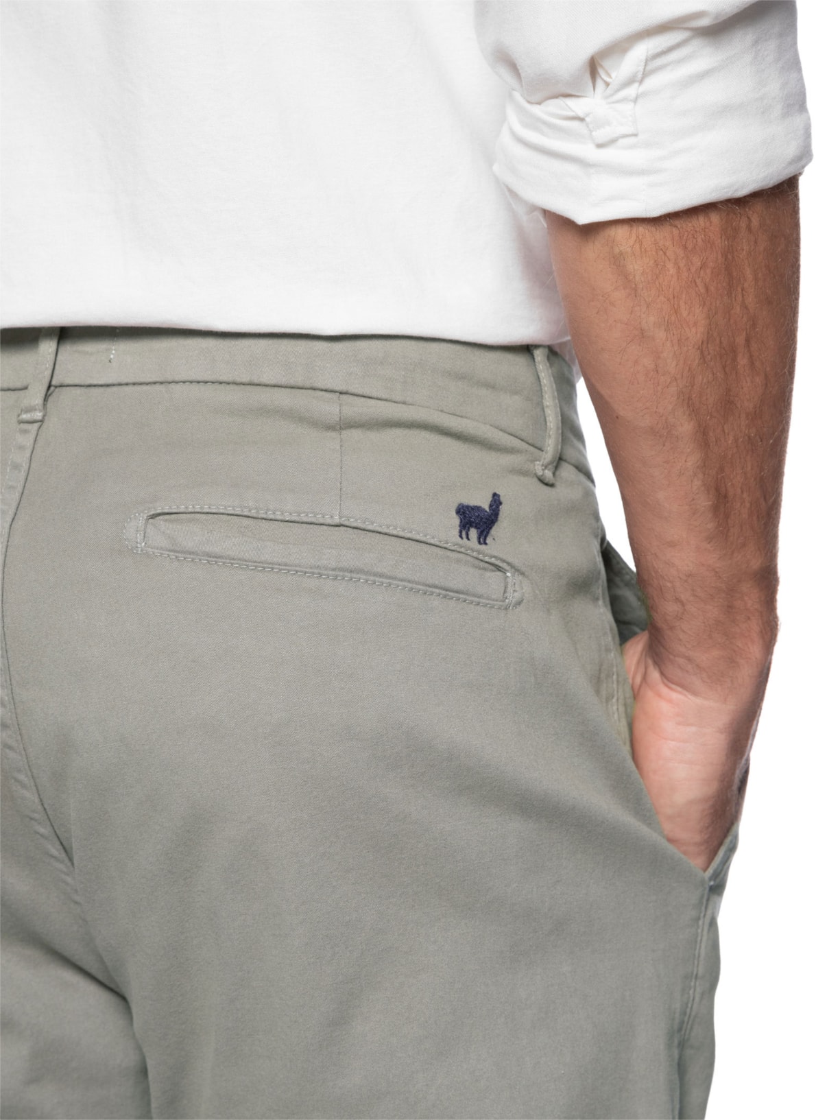 Calça Masculina Chino Bege Zapalla