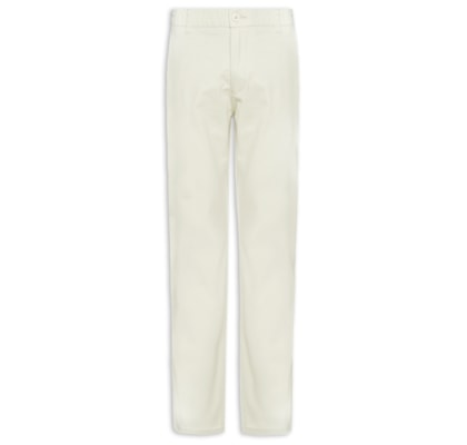 Calça Masculina Chino Cintura Ajustável - Bege