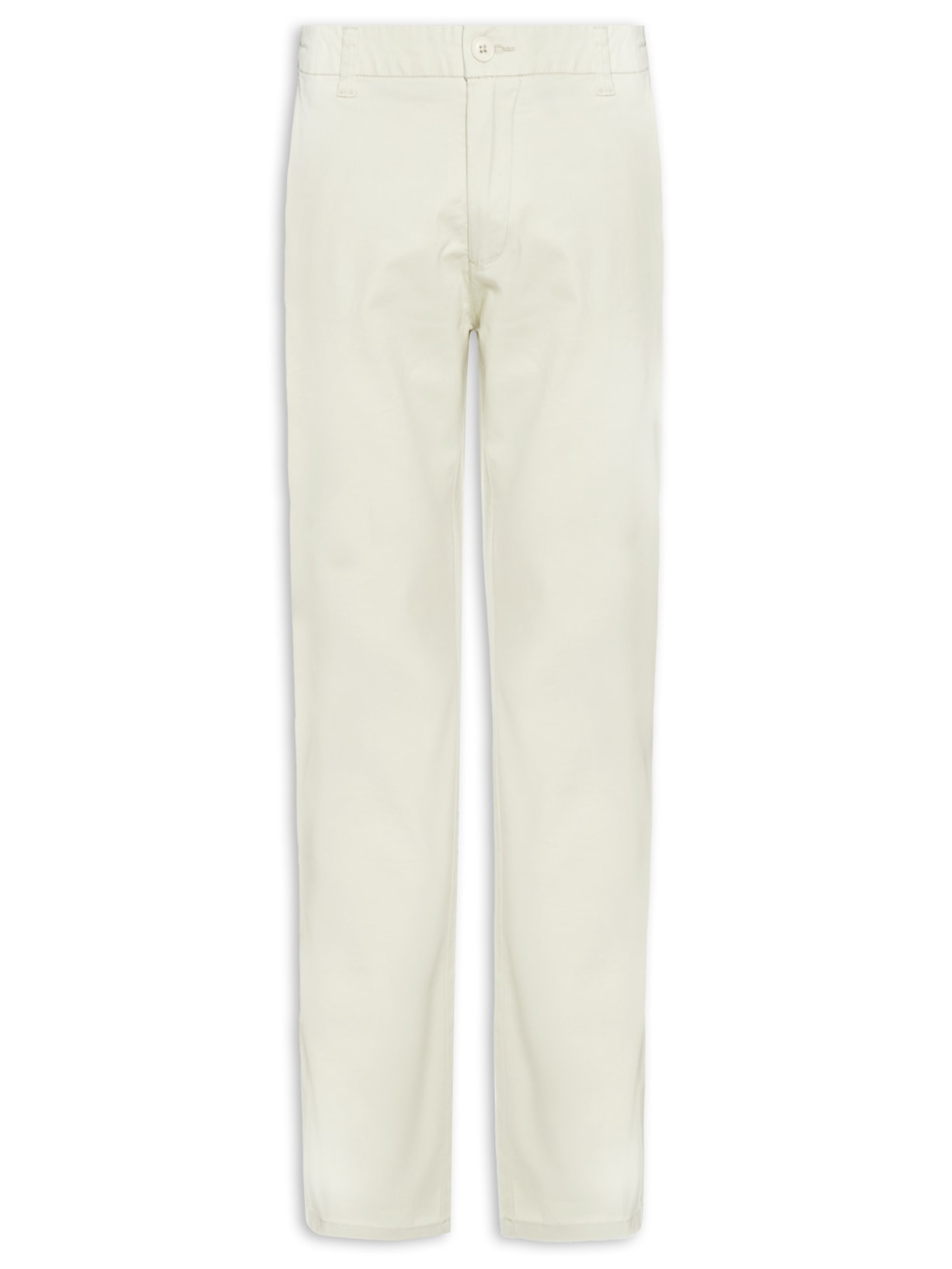 Calça Masculina Chino Cintura Ajustável - Bege