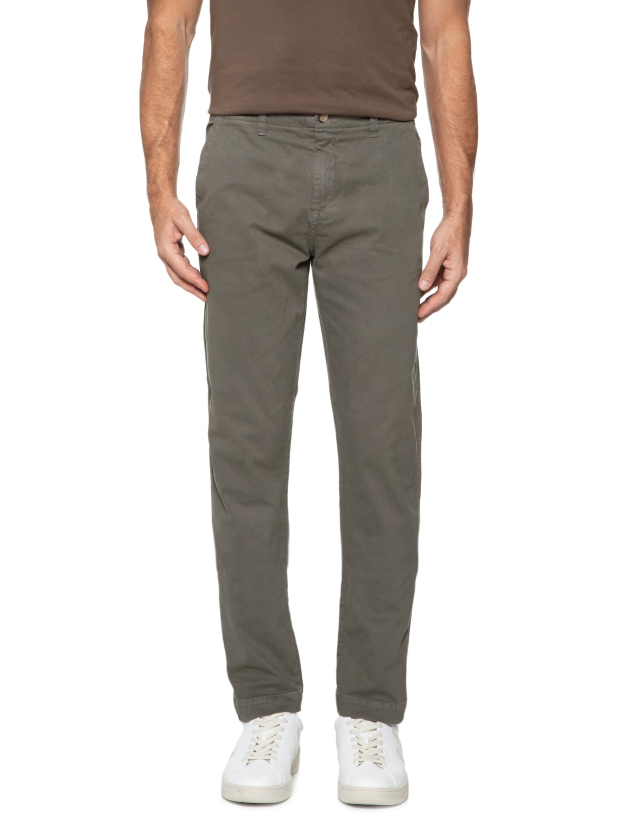Calça Masculina Chino Cinza Pineapple
